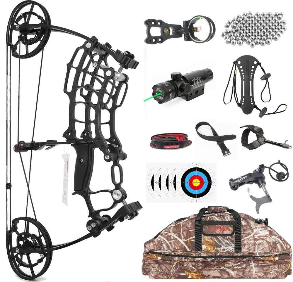 AME ARCHERY Short Axis Dual-Use Compound Bow RH LH