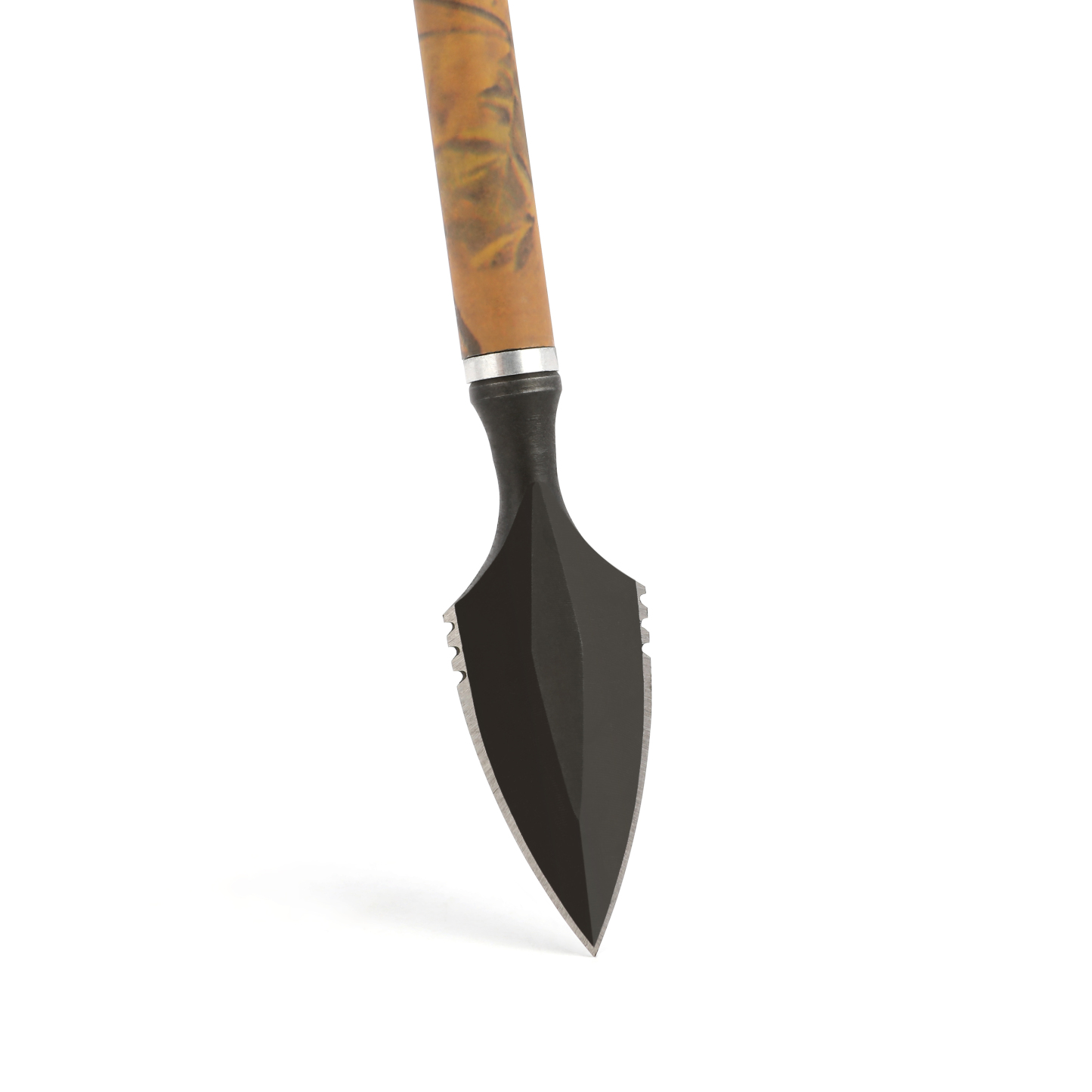 High Carbon Steel Arrowheads, 180-200 Grain, 6 pcs, Durable Archery Tips