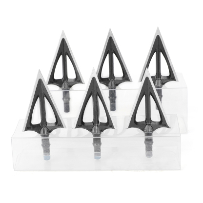 Q2 420 Stainless Steel Hunting Broadheads (12pcs) – 100 Grain