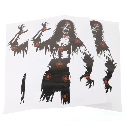 Archery Paper Target Faces 45×40cm Tactical Design (10 Pack)