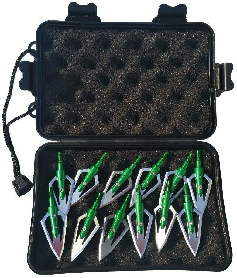  Hunting Blade Arrowheads Broadheads Tips Bow Shooting