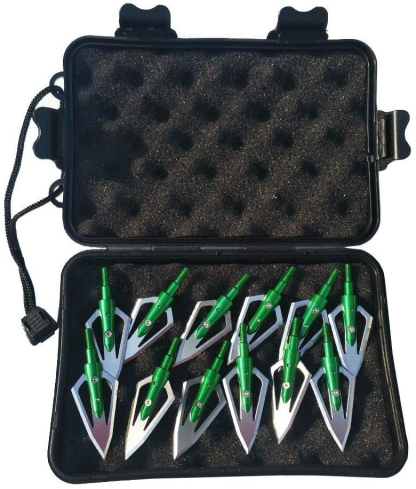  Hunting Blade Arrowheads Broadheads Tips Bow Shooting