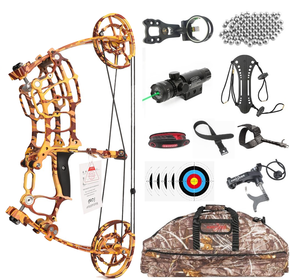 AME ARCHERY Short Axis Dual-Use Compound Bow RH LH
