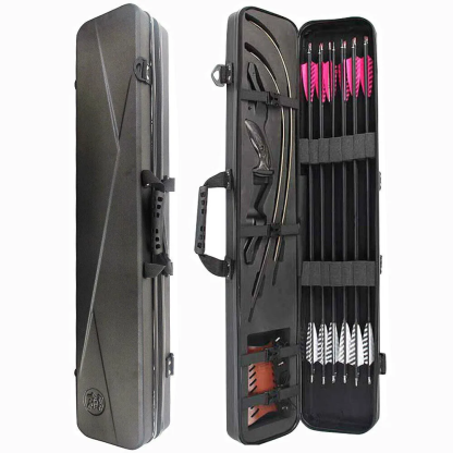 AME ARCHERY Takedown Recurve Bow Case Hard Shell ABS 95cm Black
