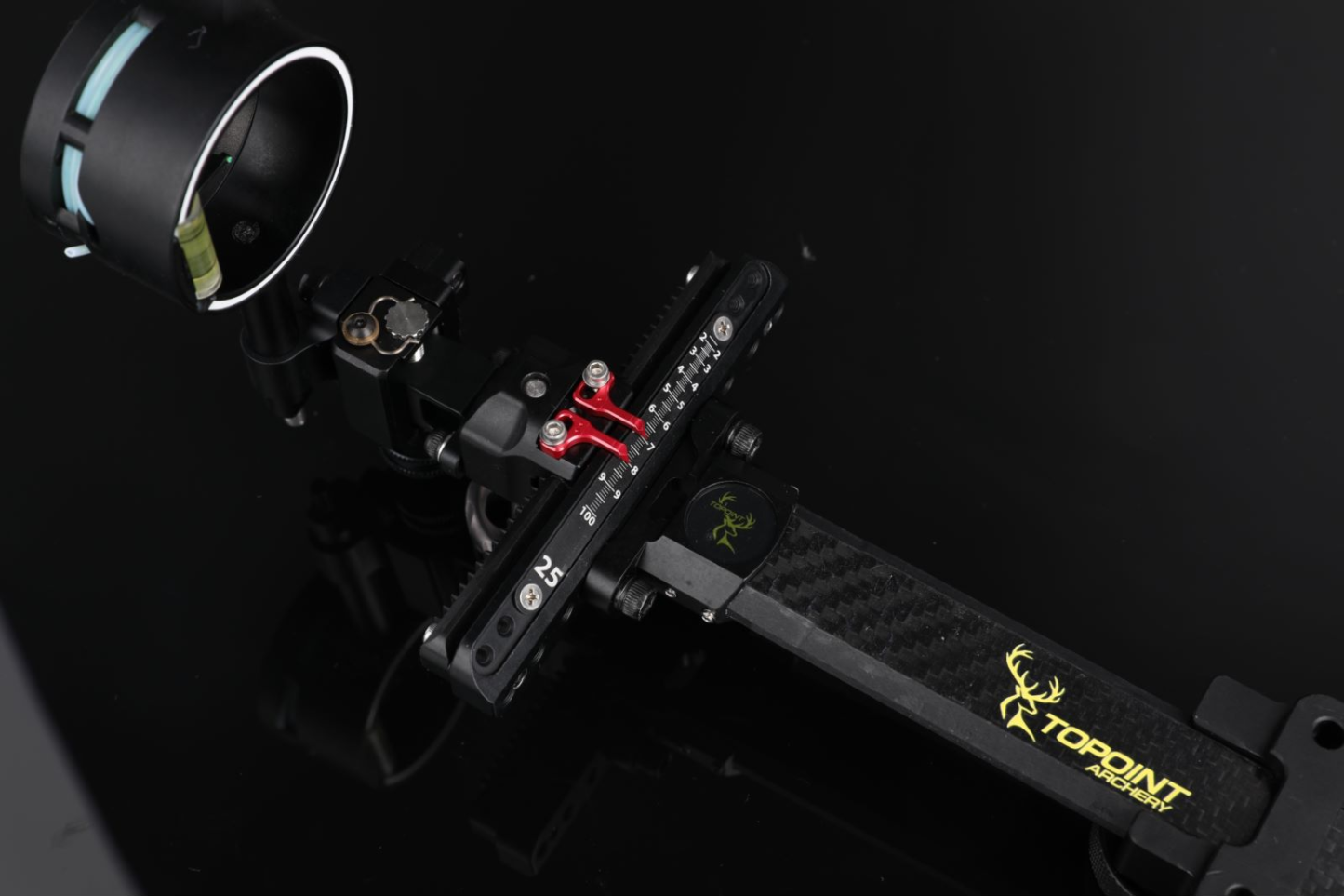 TOPOINT Micro Adjustable Bow Sight-TX9610(LENS SOLD SEPARATELY)
