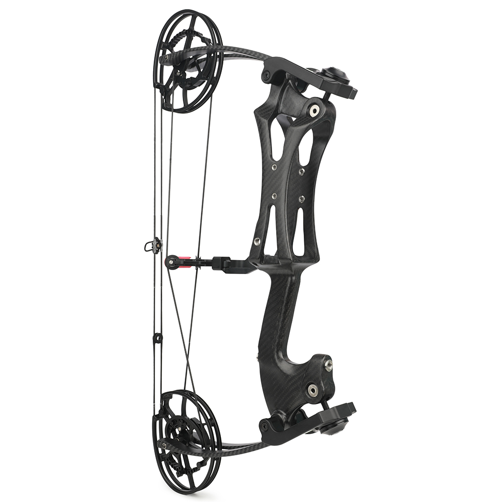  Venom Dual-Use Carbon Compound Bow Archery & Steel Ball Set