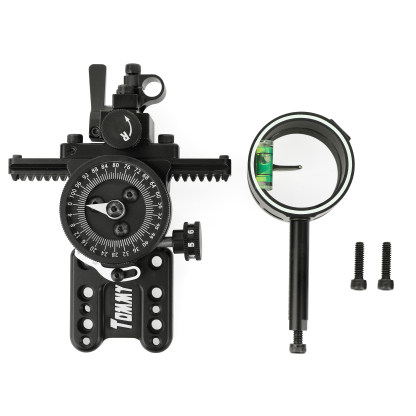 Fire Pig Single Pin Sight 0.019" Fiber Optic for Compound Bows