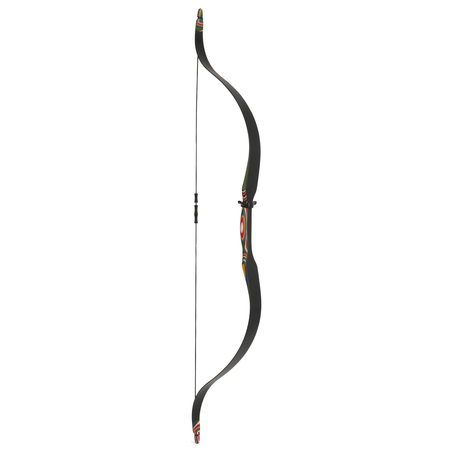 Youth Traditional Recurve Bow - 37" Lightweight Colorful Archery Bow 