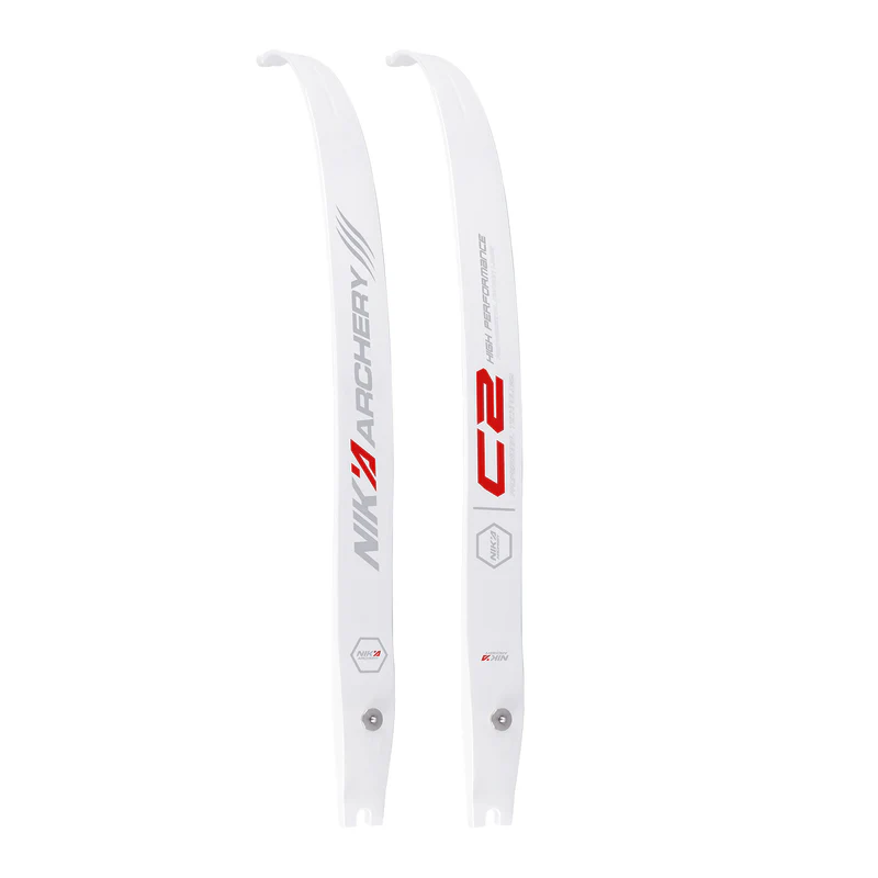 NIKA Archery C2 ILF 68inch Recurve Limbs White Version