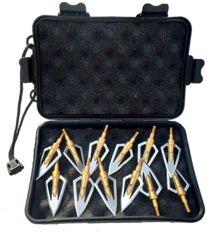  Hunting Blade Arrowheads Broadheads Tips Bow Shooting