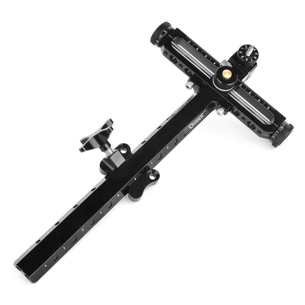 AME ARCHERY AKT-QT517B Sight Adjustable Recurve Bow Sight (Competition Grade)