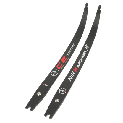  C2 ILF Recurve Bow Limbs – 25H@68", Carbon Fiber & Fiberglass, 12–50lbs