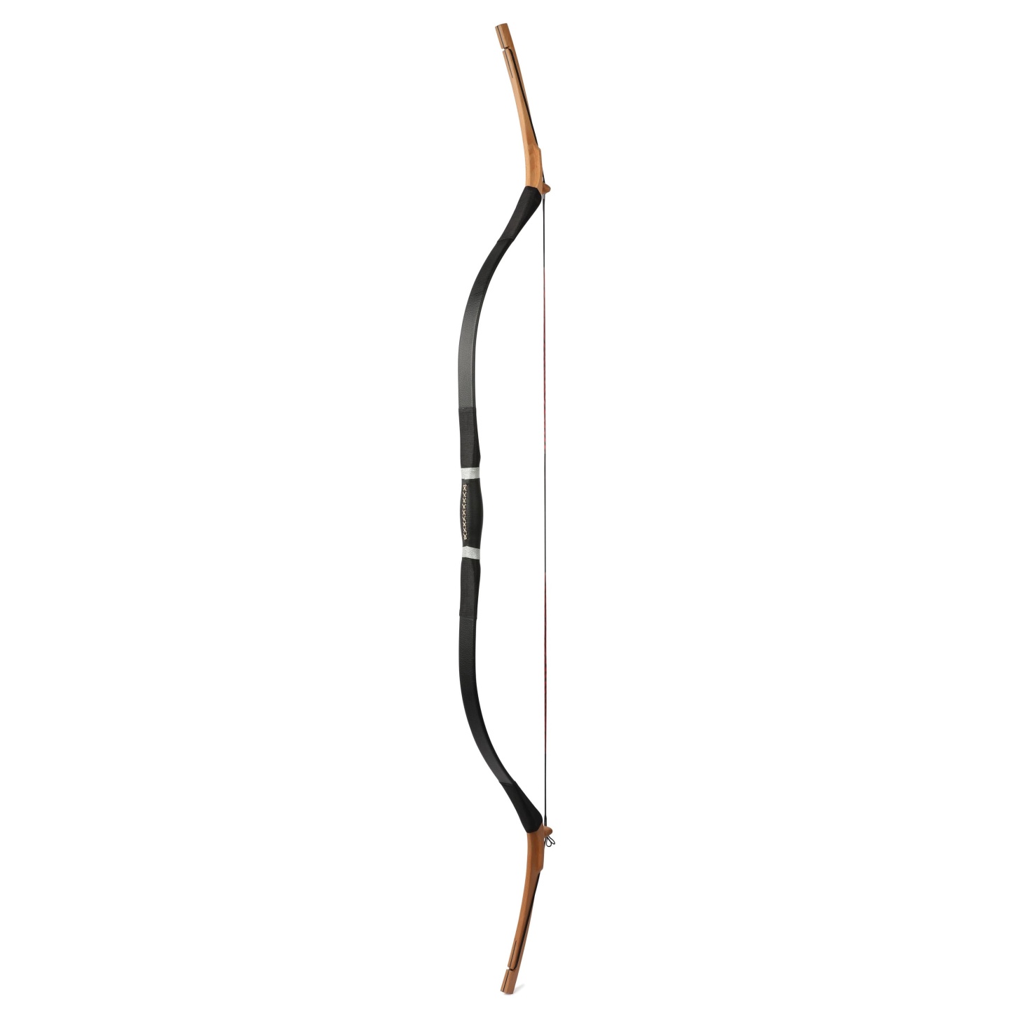 64'' Traditional Longbow Set 20-45lbs Wooden Arrow Kit