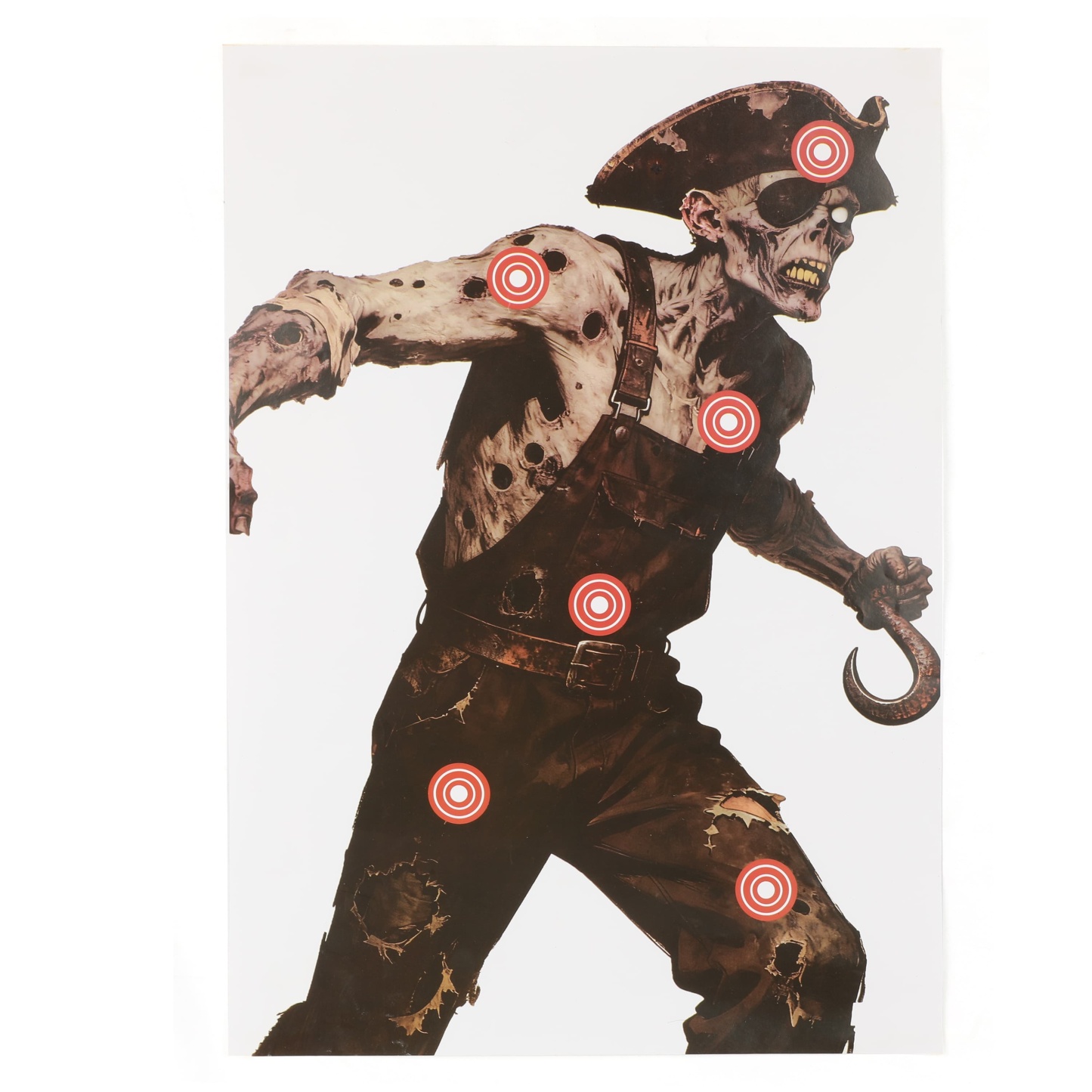 Archery Paper Target Faces 45×40cm Tactical Design (10 Pack)