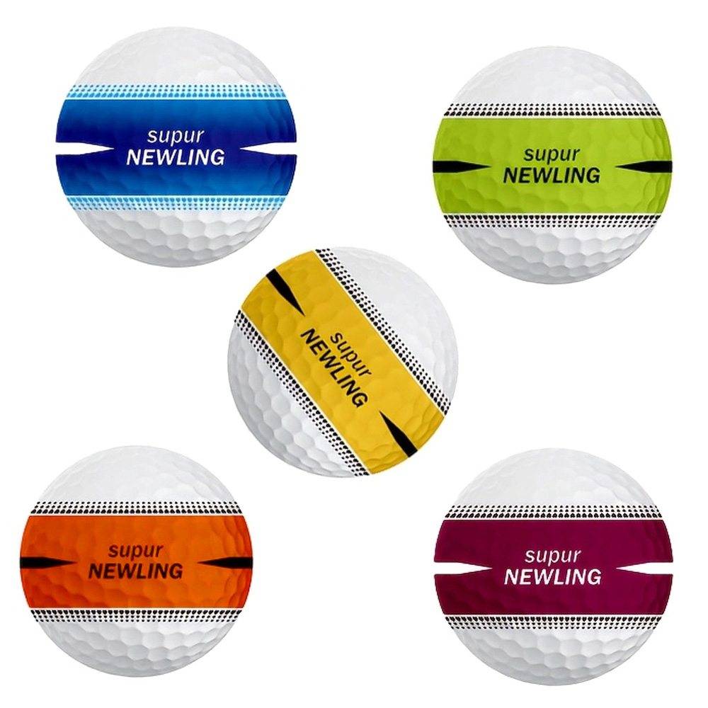 6X Rubber Golf Ball Practice Training Driving Range Indoor Outdoor 
