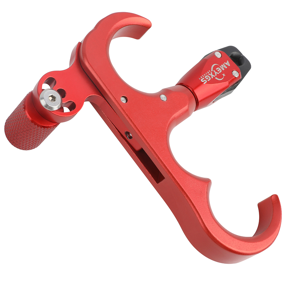 AME ARCHERY T-Space Aluminum Alloy Archery Release Red