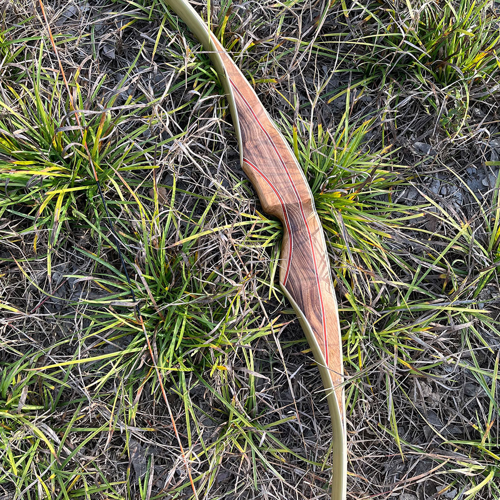 Traditional Recurve Bow Set 30-60lbs Archery Hunting Longbow 