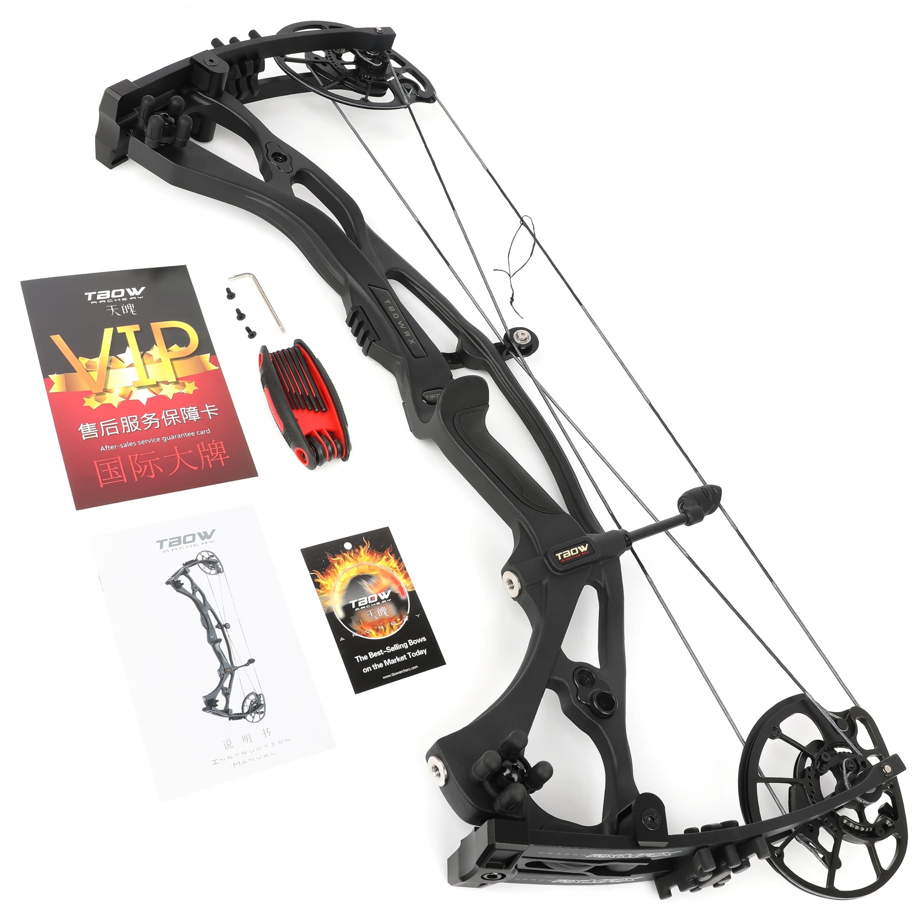 JUNXING Archery H21 Compound Bow 40-70lbs Hunting Target Arrow Set