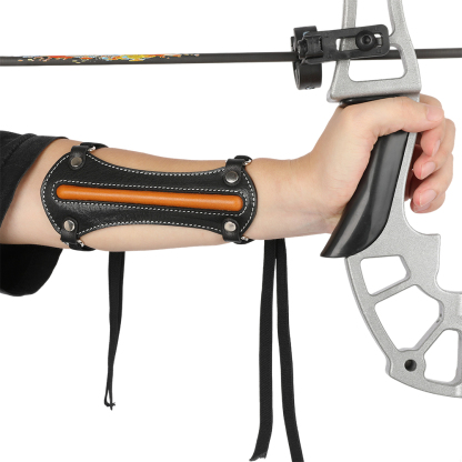 AME ARCHERY Professional Leather Archery Arm Guard