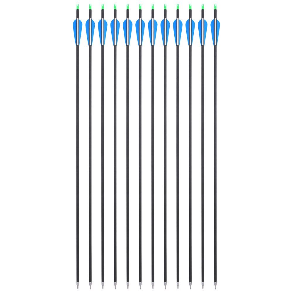 Clearance Sale Spine 500 Mix Carbon Arrows (12pcs)