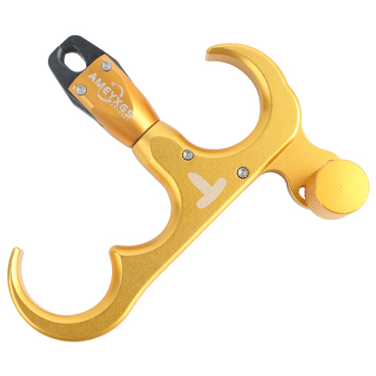 AME ARCHERY T-Space Aluminum Alloy Archery Release Gold