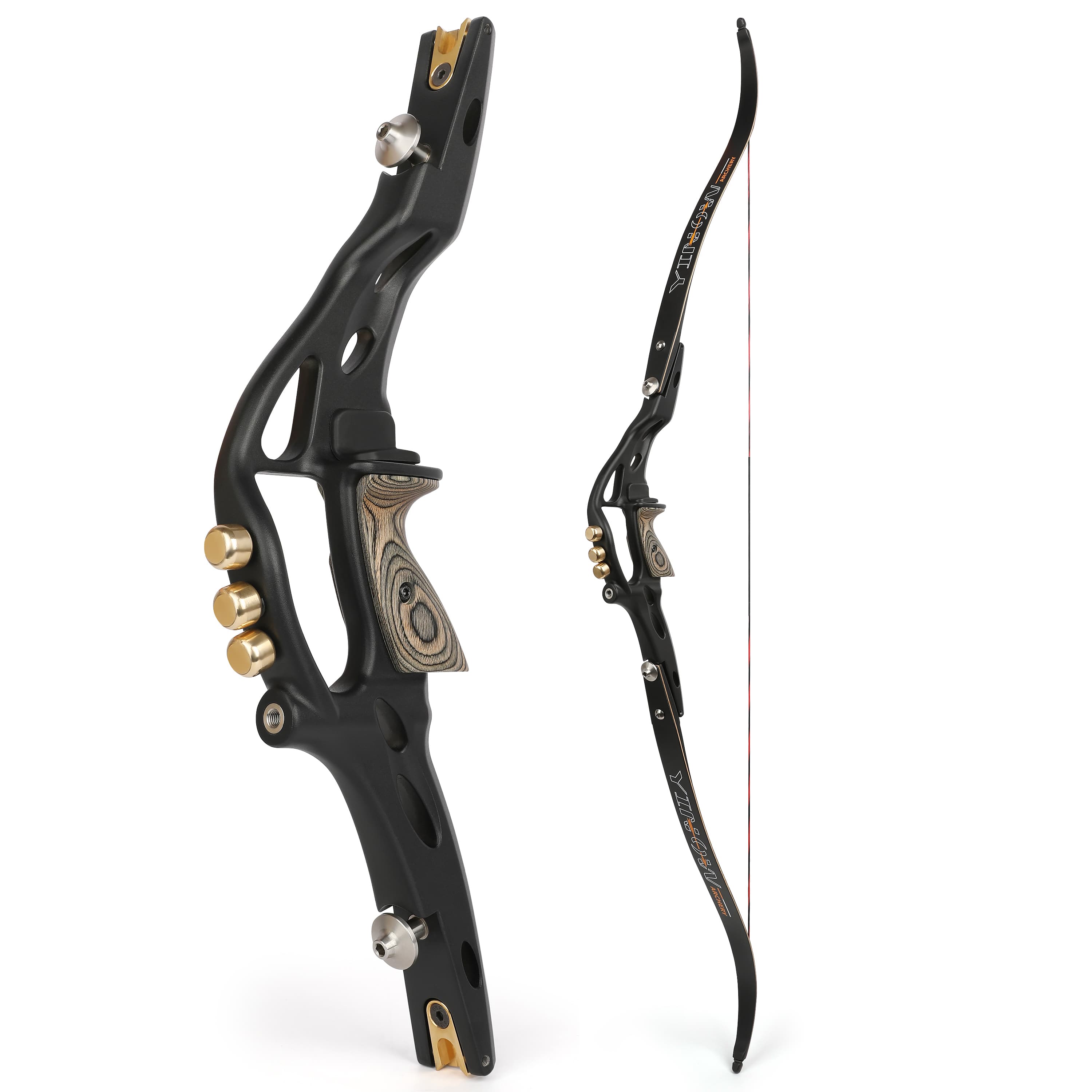 62" ILF Recurve Bow 19" Riser for Archery Hunting 20-50lbs 