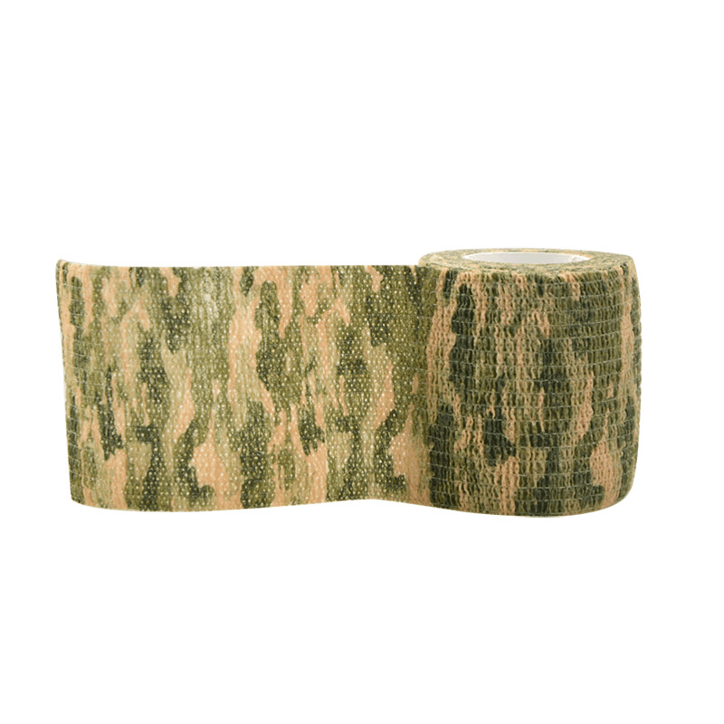 Self-Adhesive Camo Tape Stretch Wrap for Outdoor Sports