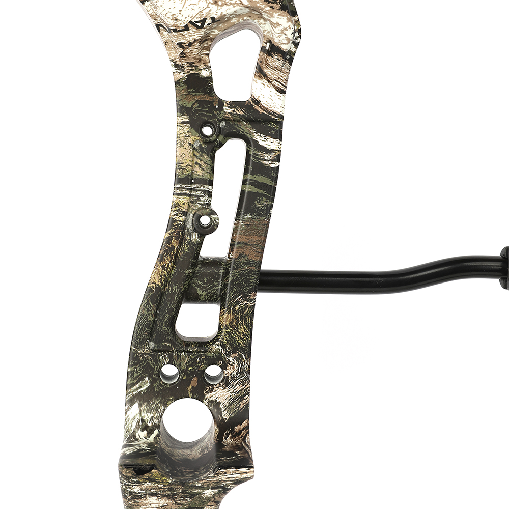 Junxing M193 Compound Bow Set – 70lbs Adjustable Camo Hunting Bow