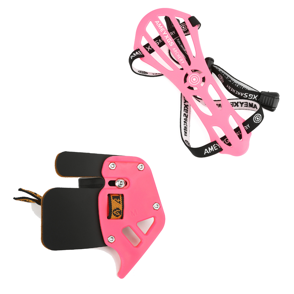 AH4 Archery Finger Tab & Arm Guard Set