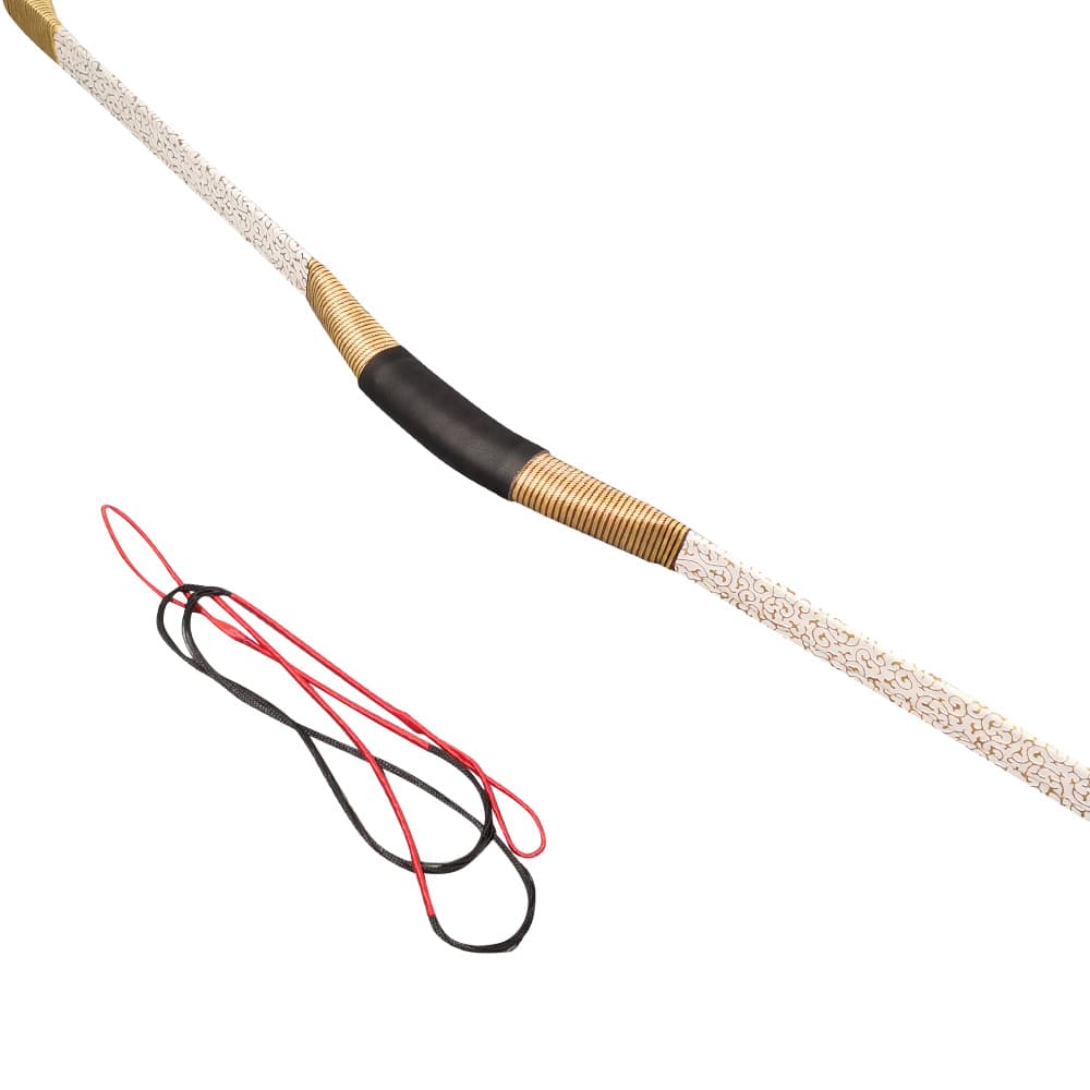Traditional Mongolian Recurve Bow Kit 25–55lbs Wooden Archery