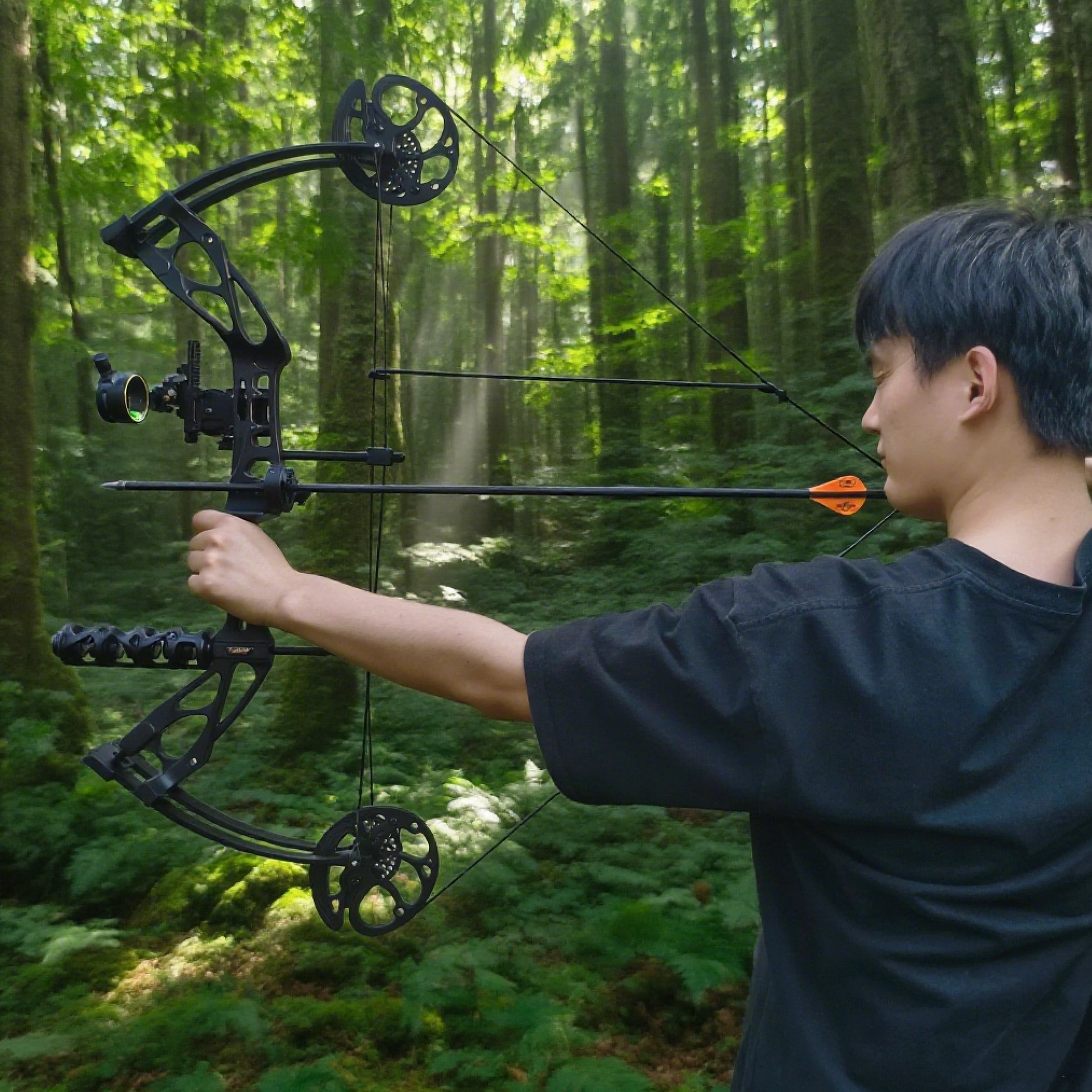 JUNXING M133 Hunting Compound Bow 0–70lbs Archery