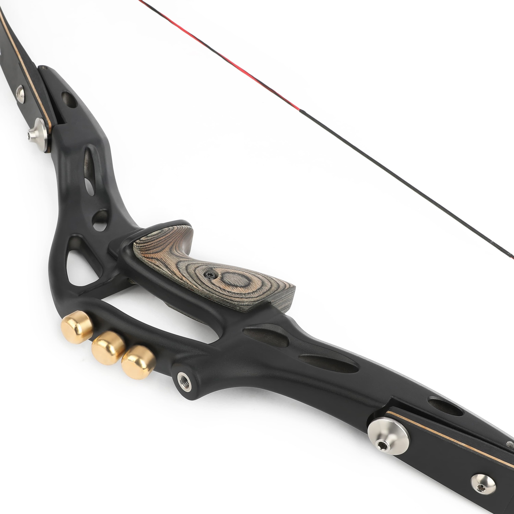 62" ILF Recurve Bow 19" Riser for Archery Hunting 20-50lbs 