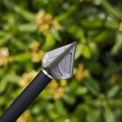 100Gr Stainless Steel Screw-in Broadhead Arrowhead Tip Hunting Target