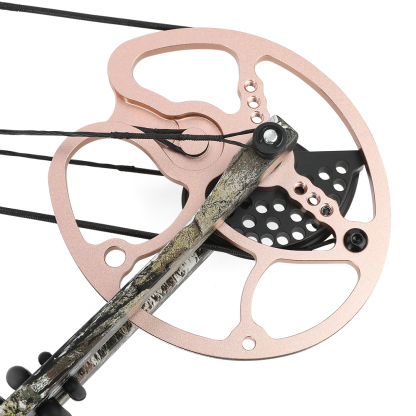 Junxing M193 Compound Bow Set – 70lbs Adjustable Camo Hunting Bow