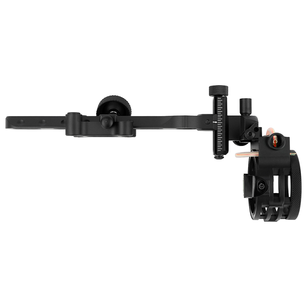 AME ARCHERY Alien 5-Pin Bow Sight - CNC Machined, Multi-Fine-Tuning, Precision Design