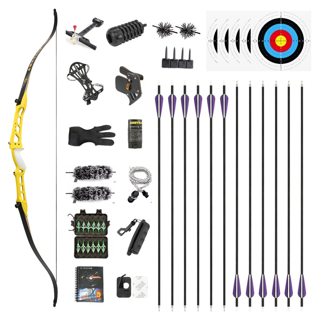 AME ARCHERY QingYun Recurve Bow Set for Beginners