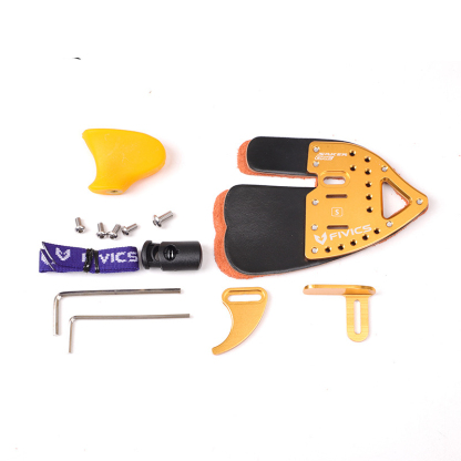 Fivics | Saker 1 Finger Tab for Outdoor Traning Olympic Archery 