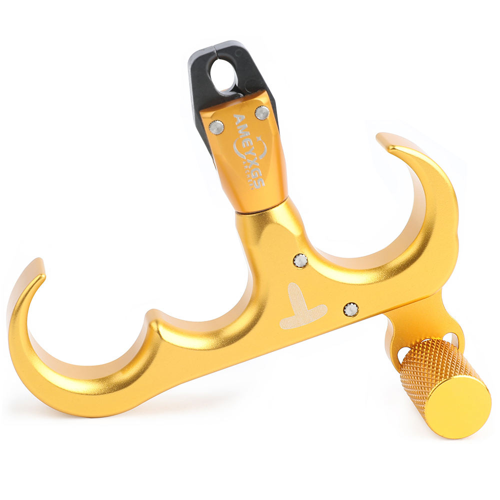 AME ARCHERY T-Space Aluminum Alloy Archery Release Gold