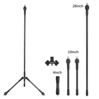 Archery Carbon Stabilizer Balance Bar 28inch 45° Kit for Bow Target 