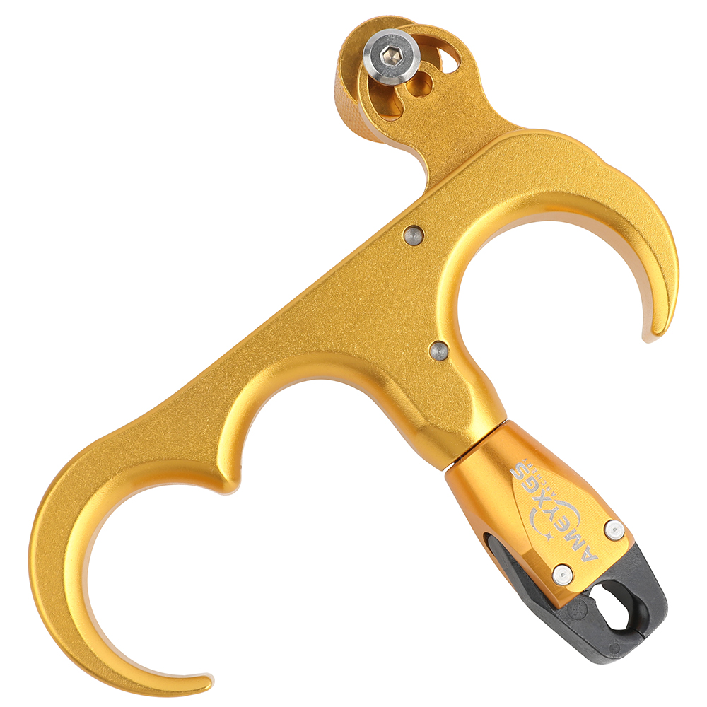 AME ARCHERY T-Space Aluminum Alloy Archery Release Gold