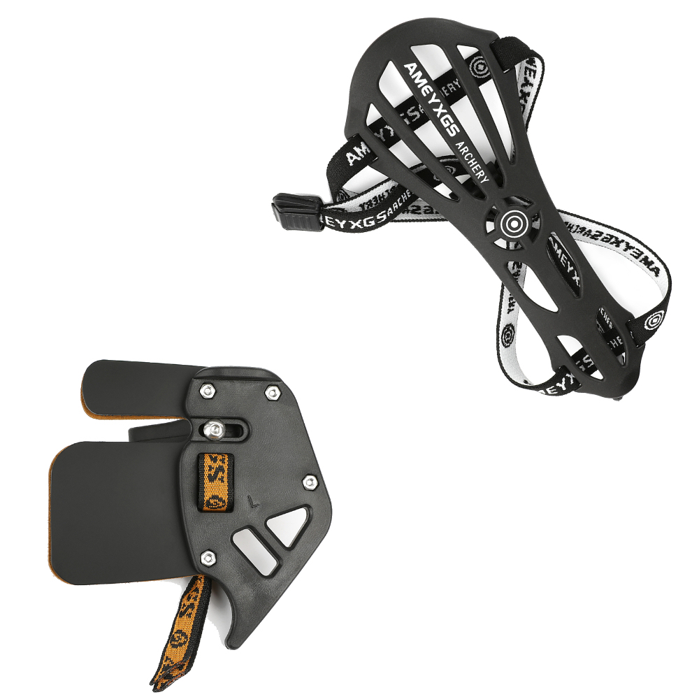 AH4 Archery Finger Tab & Arm Guard Set