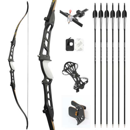 AME ARCHERY QingYun Takedown Recurve Bow for Beginners