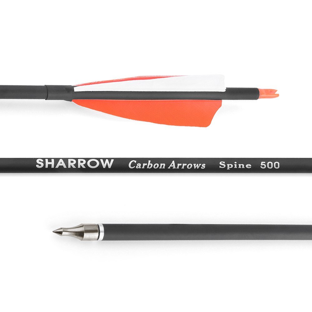 Clearance Sale 500 Spine Mixed Carbon Arrows (12pcs)