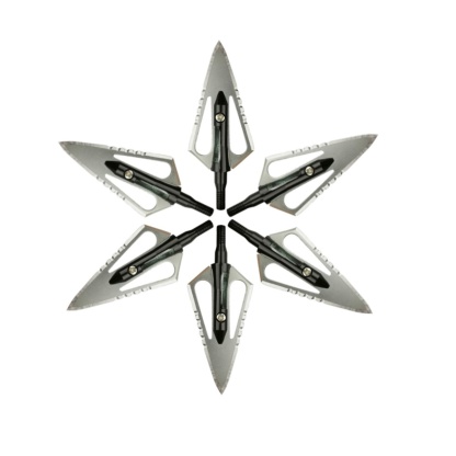 AME ARCHERY Stainless Steel Broadheads – 100 Grain 12PCS