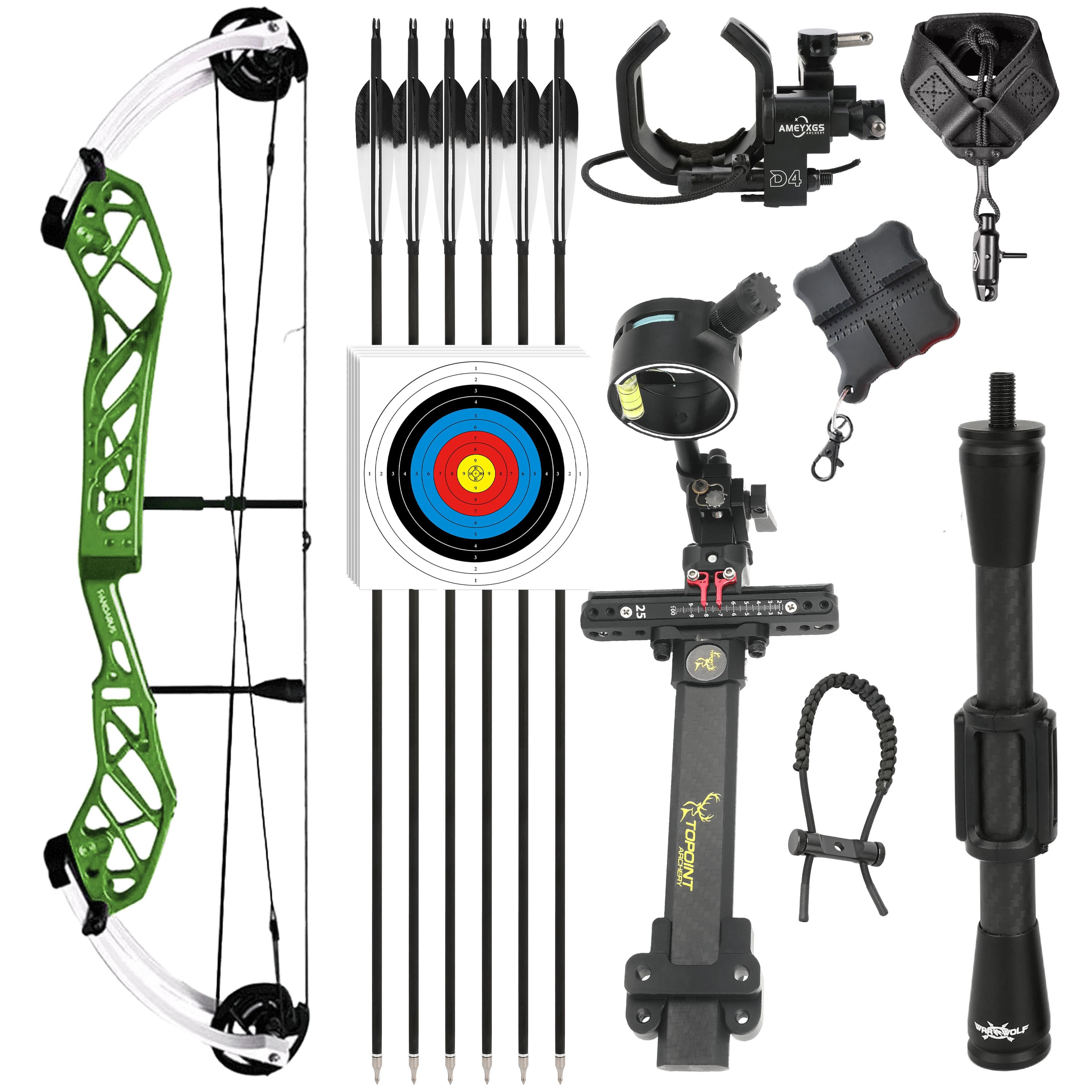  Compound Bow 50-60lbs Set Adult Shooting Target Archery