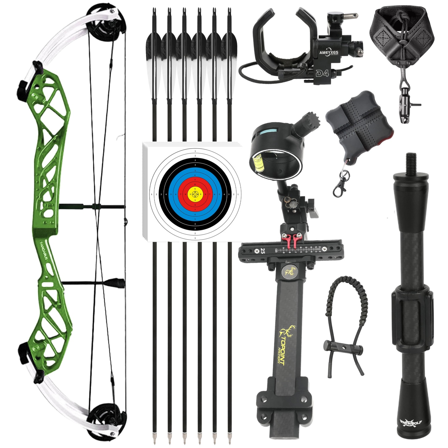  Compound Bow 50-60lbs Set Adult Shooting Target Archery