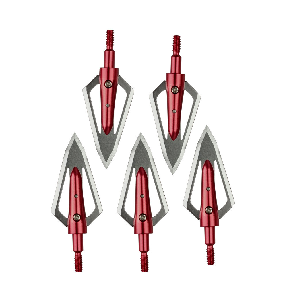  Hunting Blade Arrowheads Broadheads Tips Bow Shooting