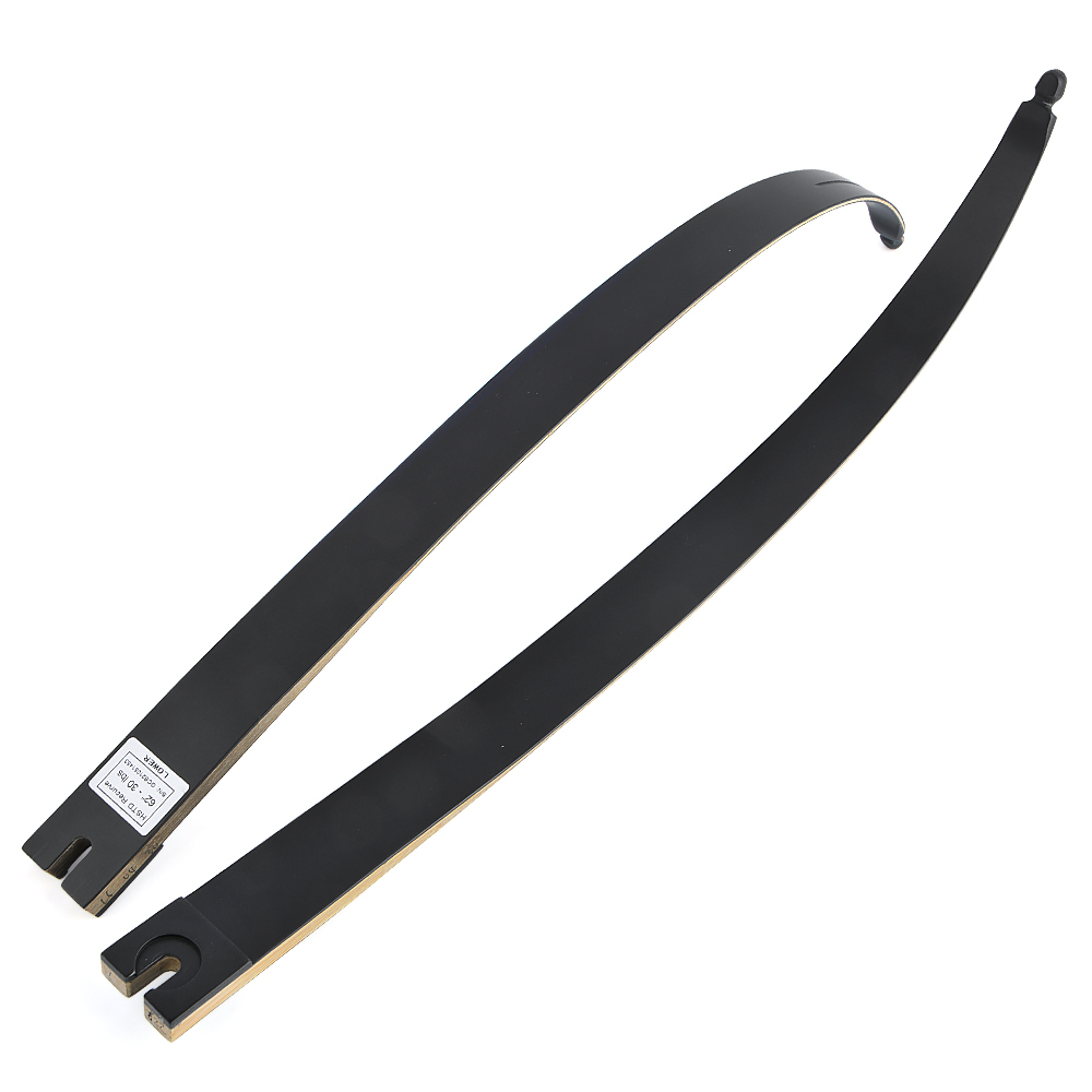 Takedown Recurve Bow, 62", 19" Technology Wood Riser, 50 lbs, Fast Plug-in Design