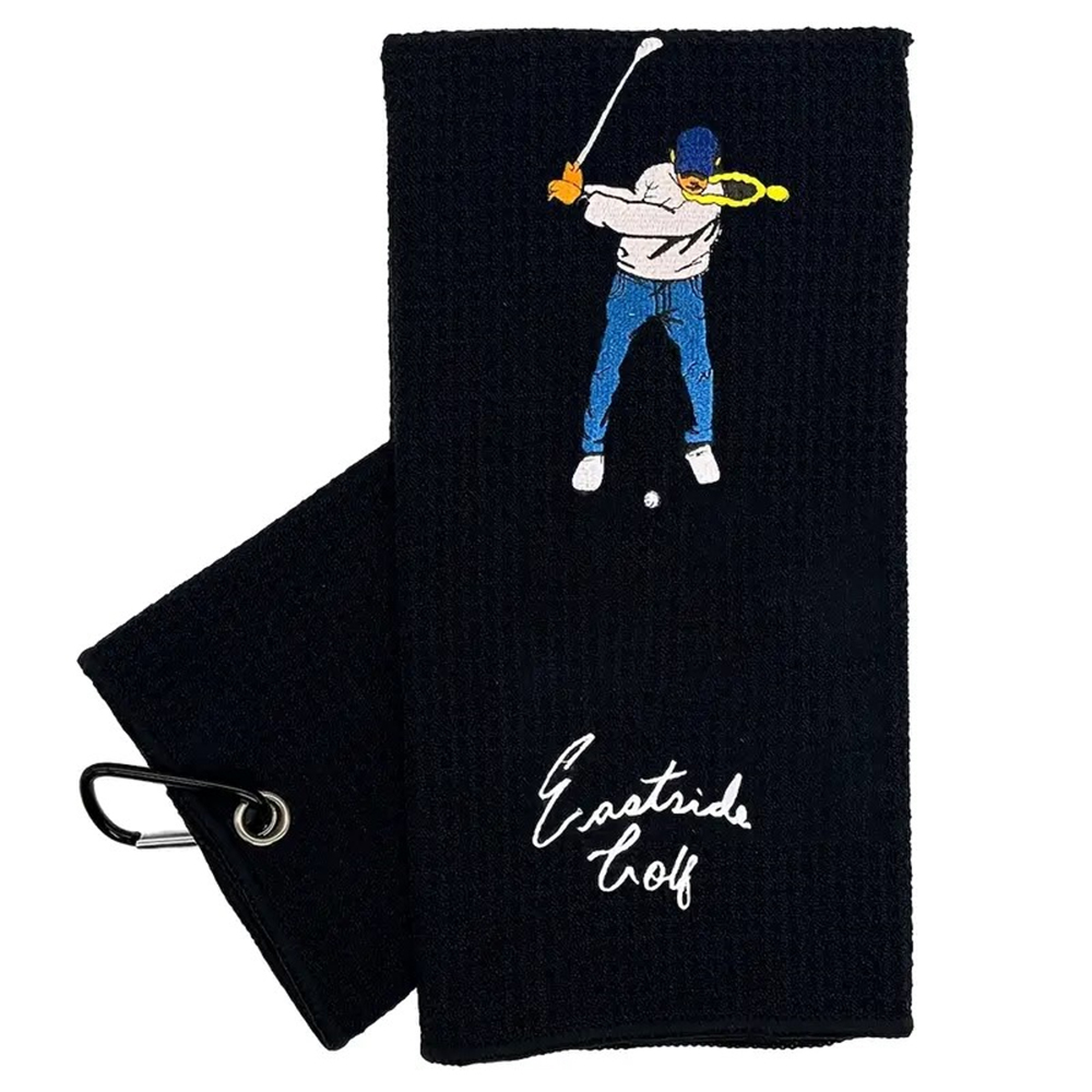 Golf Towel Polyester Printed Bags Golfers Wiping Golf Clubs