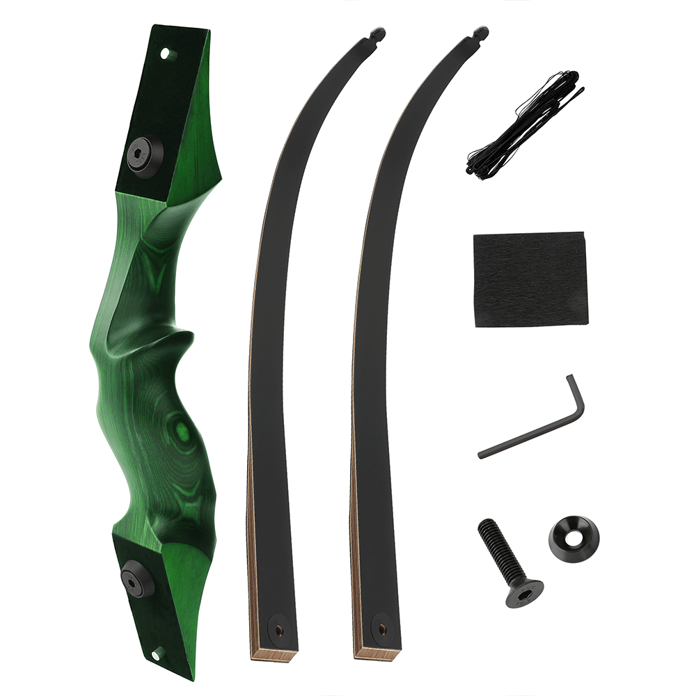 BLACK HUNTER 60" Takedown Recurve Bow  RH/LH
